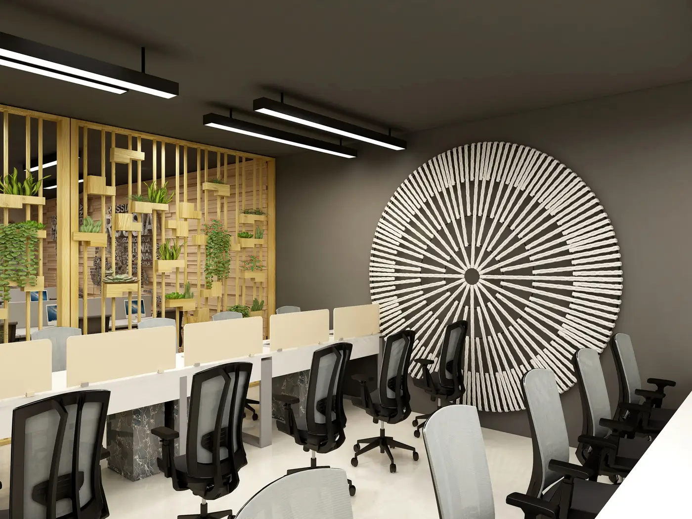 Call Centre | Interior Design | 3D Visualization